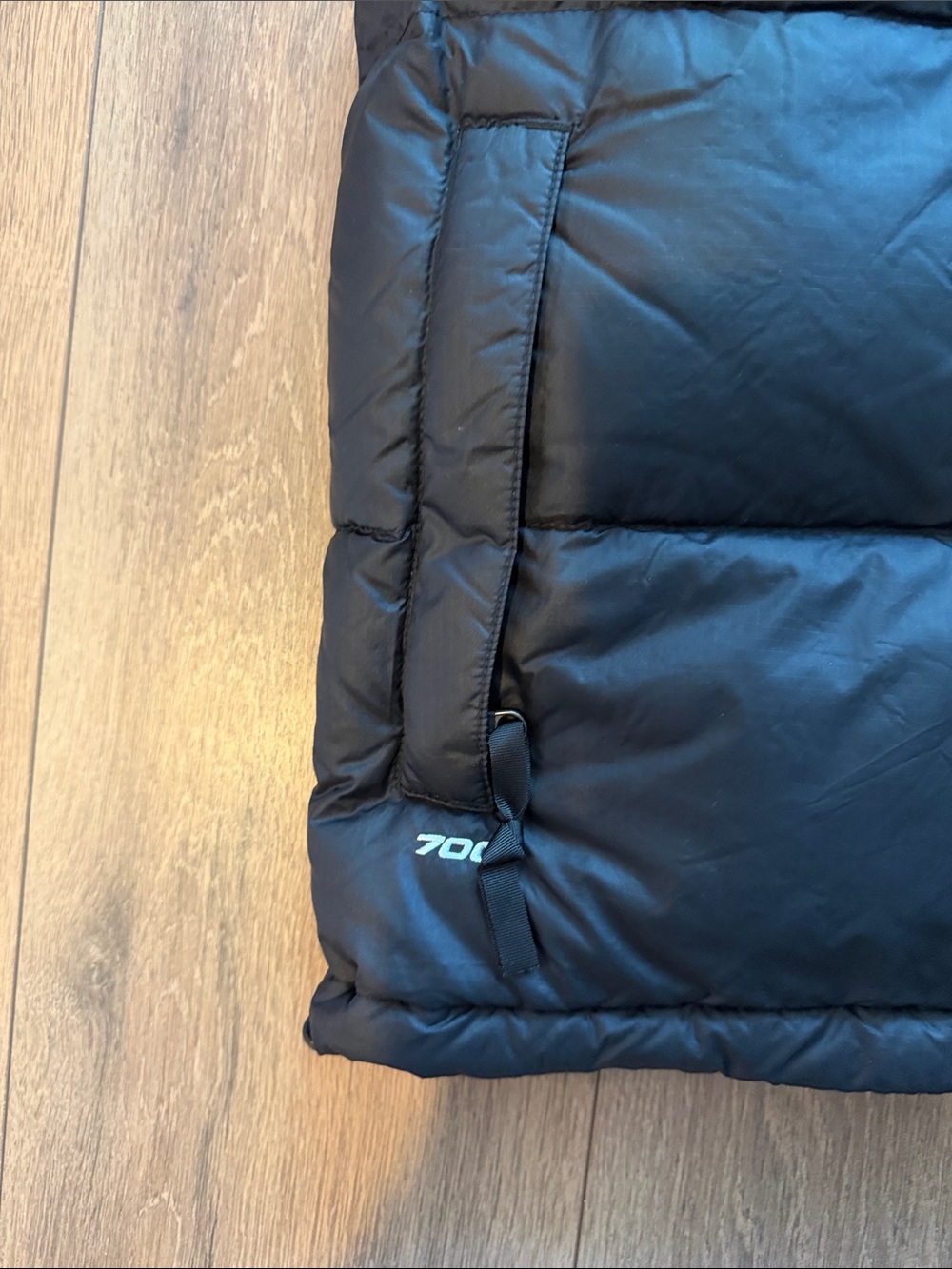 The North Face 1996 Retro Nuptse Logo Down Vest- size Medium - Picture 3 of 10